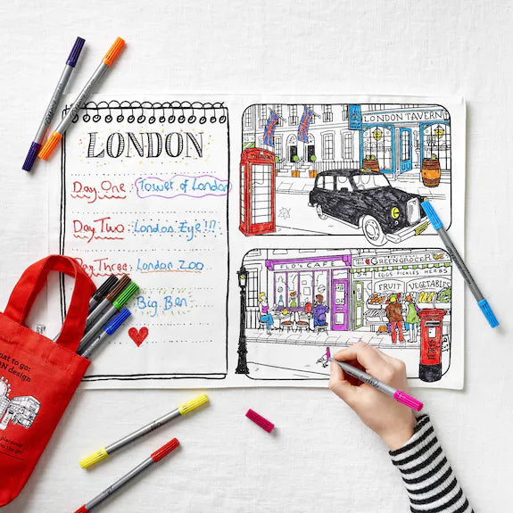 London On the Go Placemat