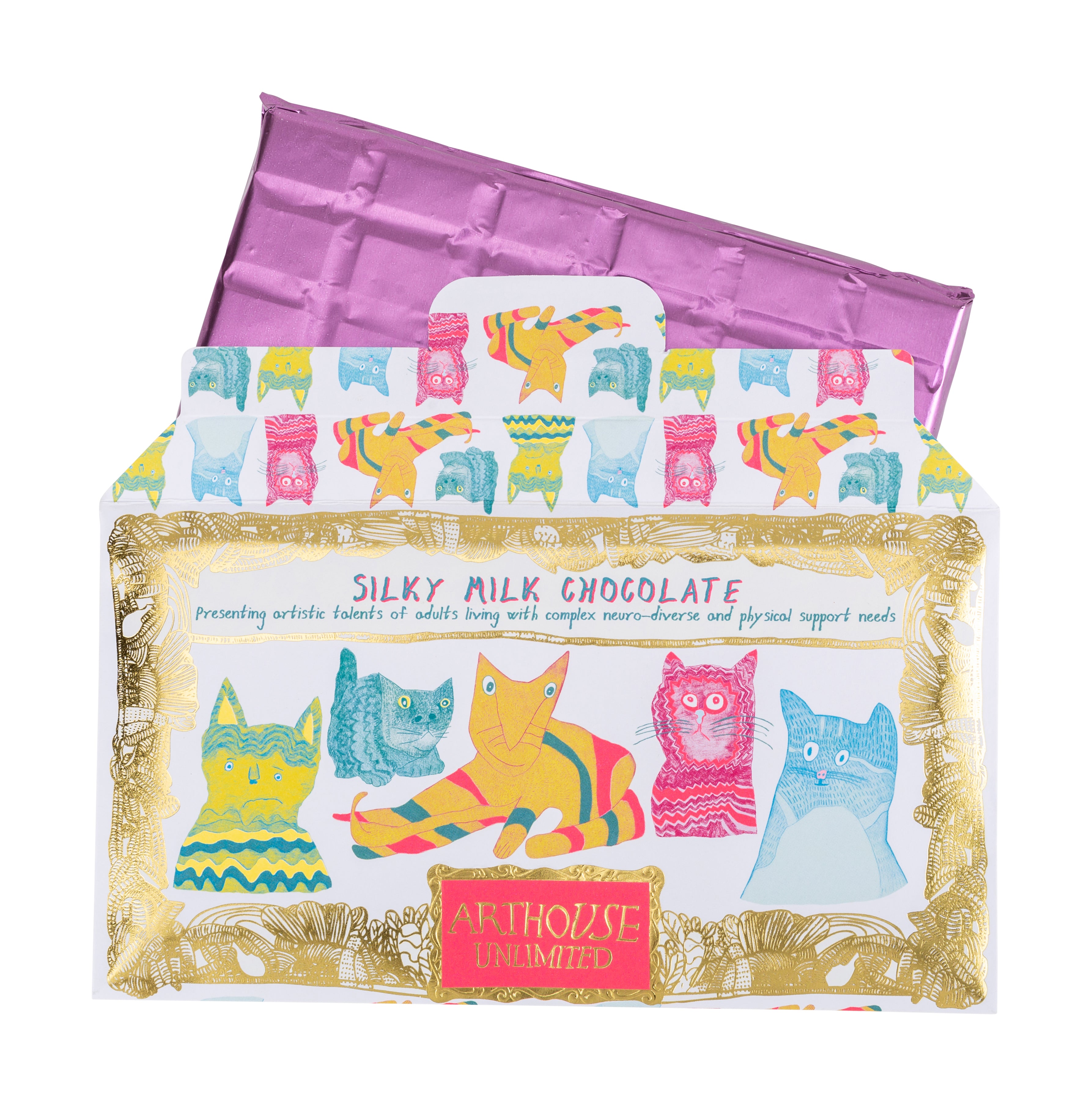 Miaow for Now Silky Milk Chocolate