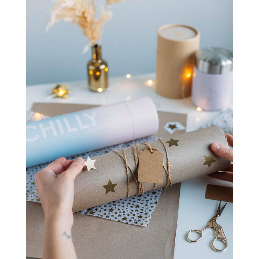 Chilly's Water Bottle - All Black Monochrome Edition 500ml