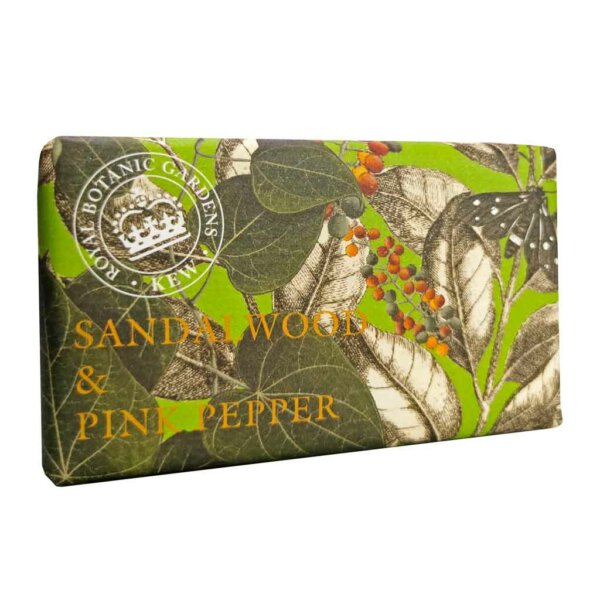 Kew Soap Sandalwood & Pink Pepper