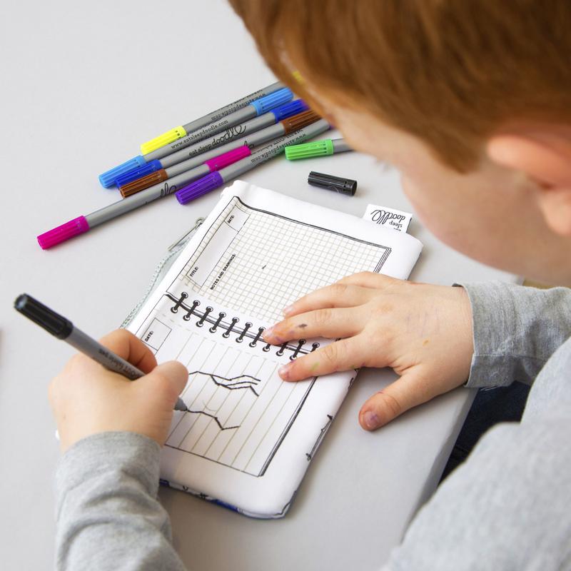 Dinosaur Doodle Pencil Case