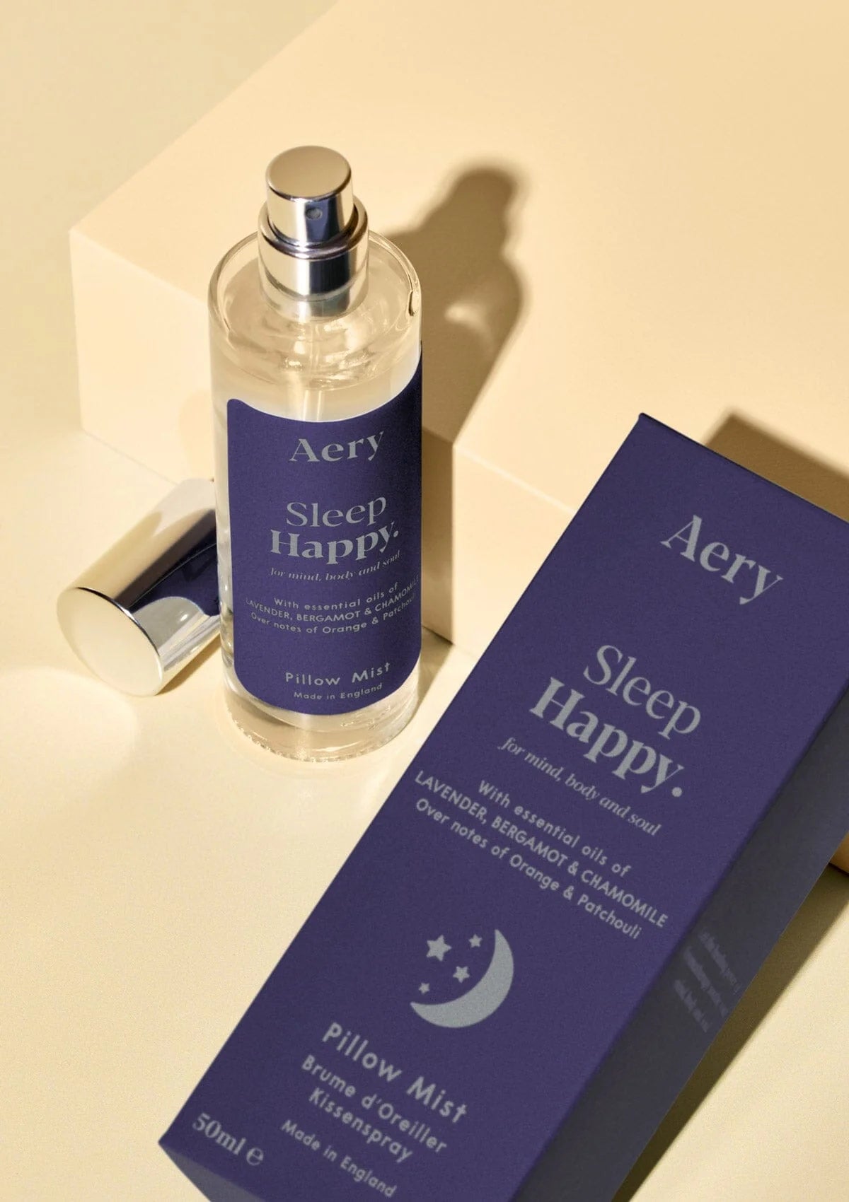 Aery - Sleep Happy Pillow Mist- Lavender, Bergamot And Chorale