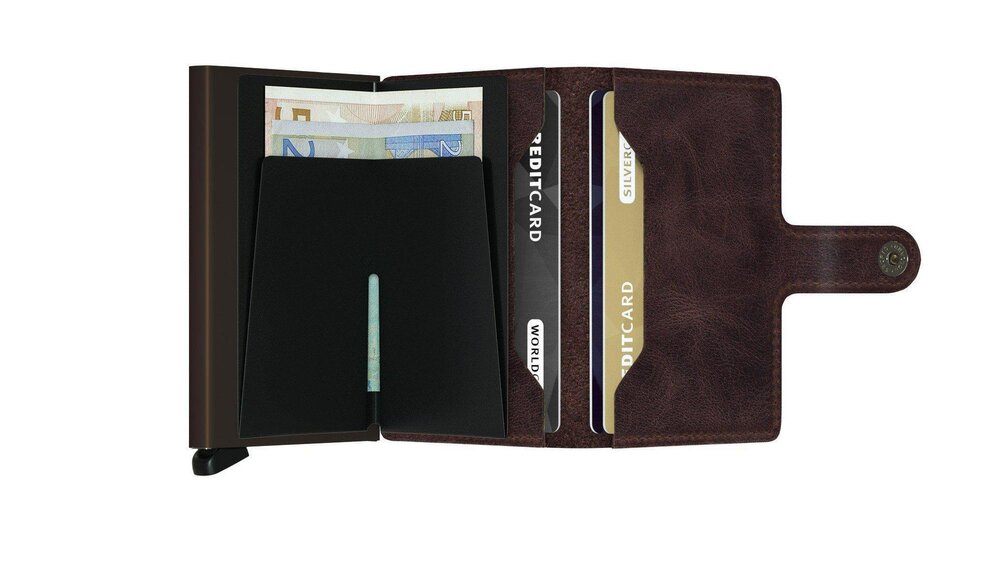 SECRID MINIWALLET - Vintage Chocolate