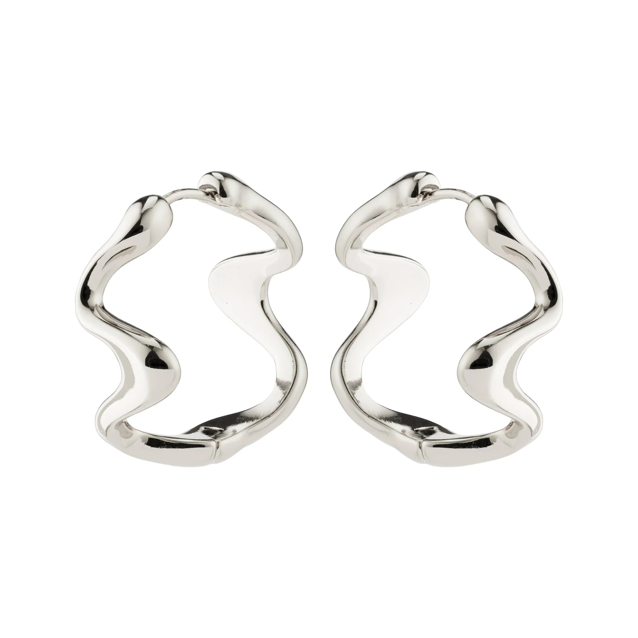 MOON earrings silver-plated