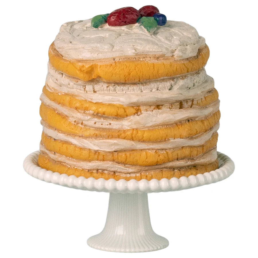 Maileg - Mouse Party Cake & Cake Stand