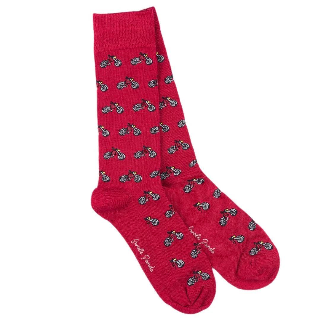 Swole Panda - Motor Bike Bamboo Socks