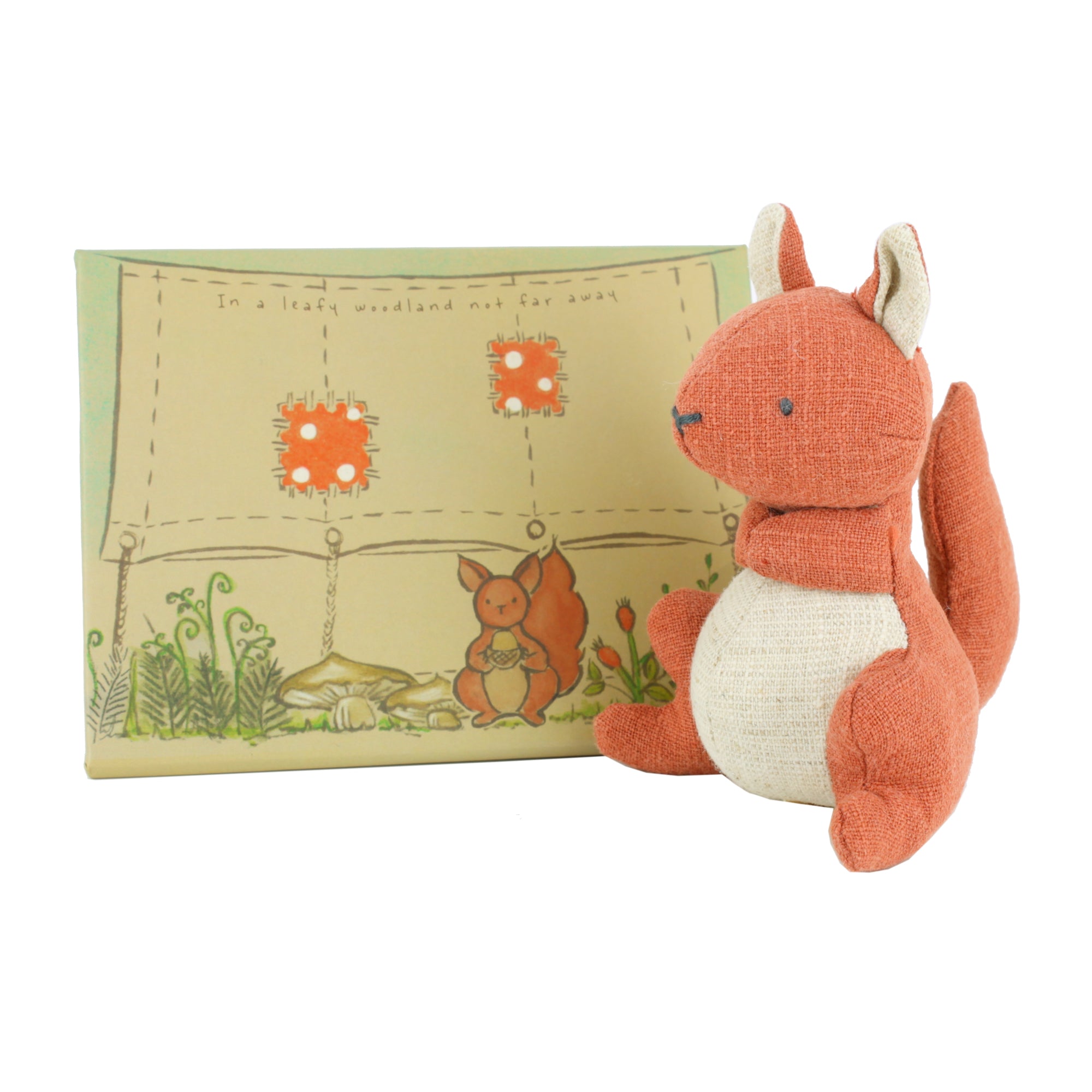 Squirrel Toy in a Tent - Boxed