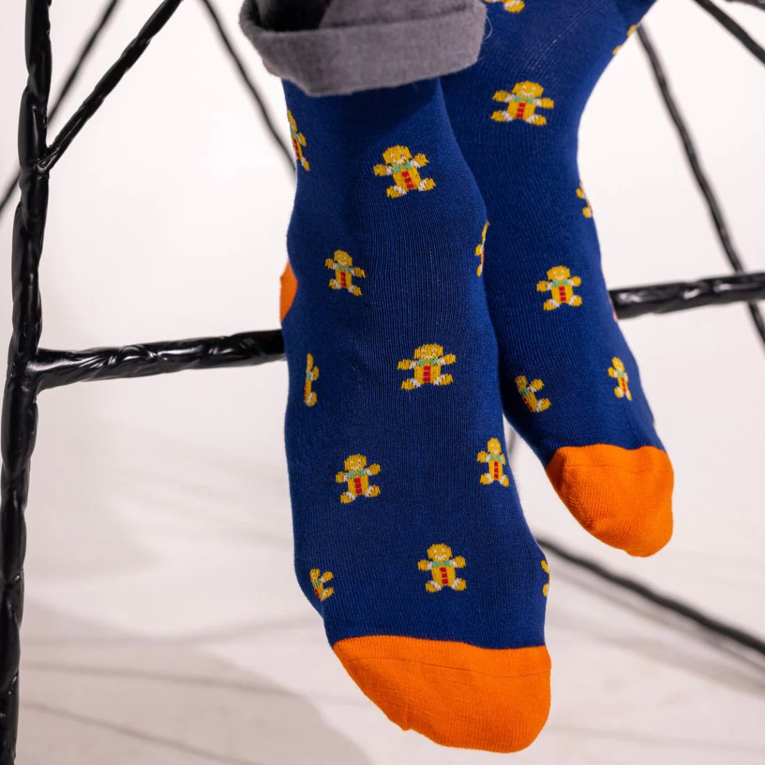 Gingerbread Bamboo Socks