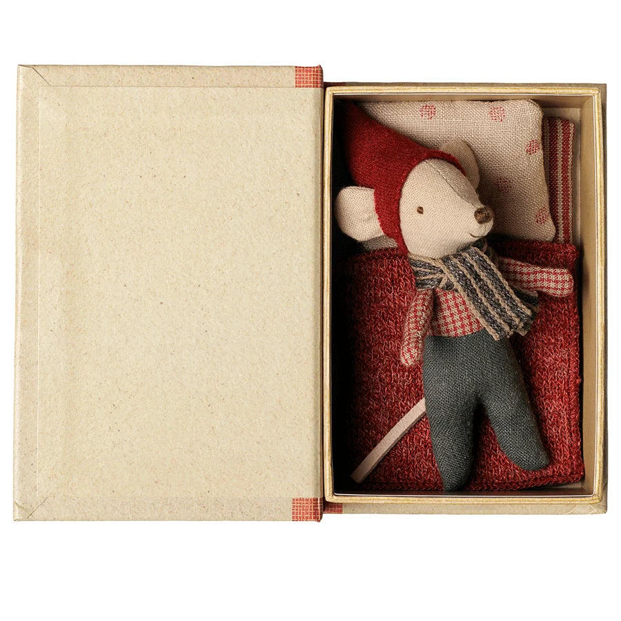 Maileg - Christmas Mouse - Baby in Book