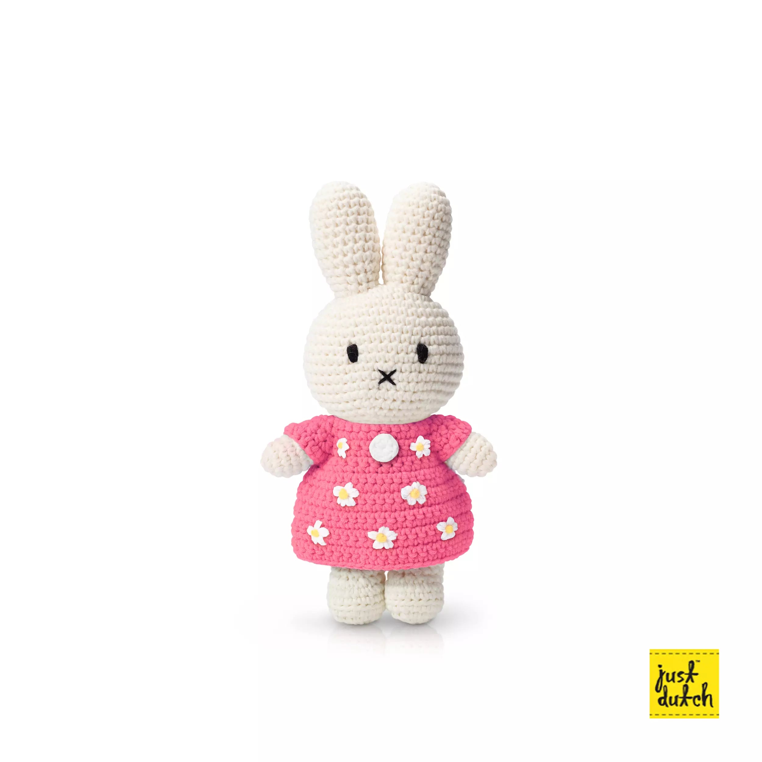 Just Dutch  - Miffy Handmade - Pink Flower Dress