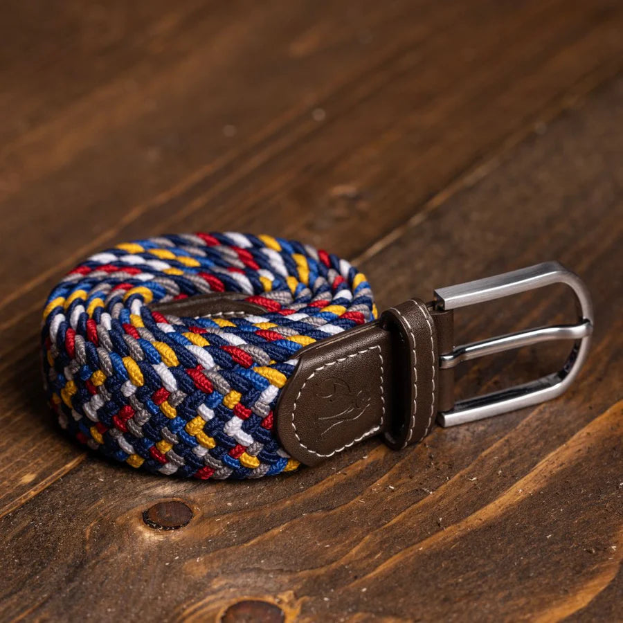 Rainbow - ZigZag Woven Belt - M
