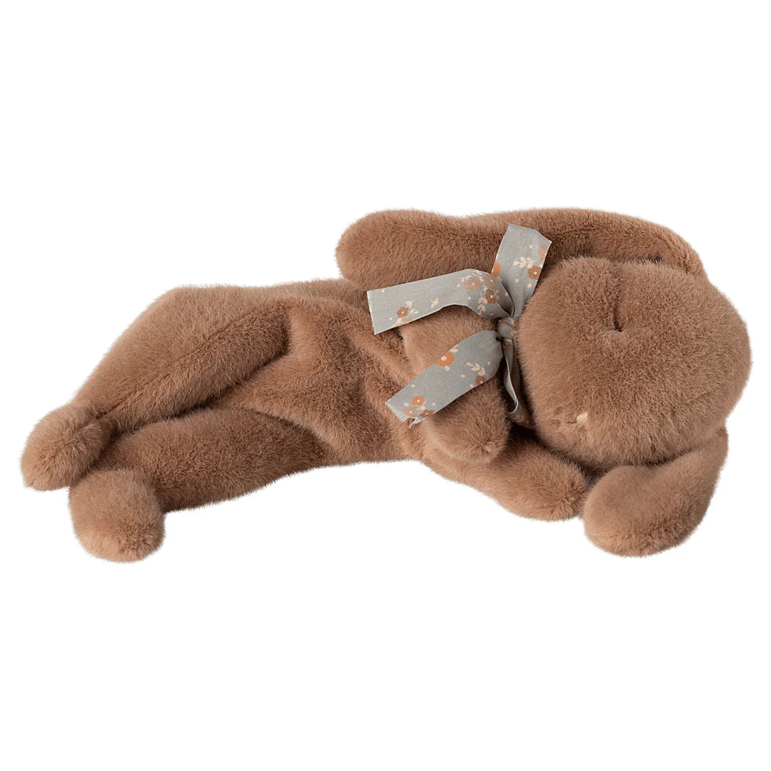 Maileg - Plush Sleeping Bunny - Small - Brown