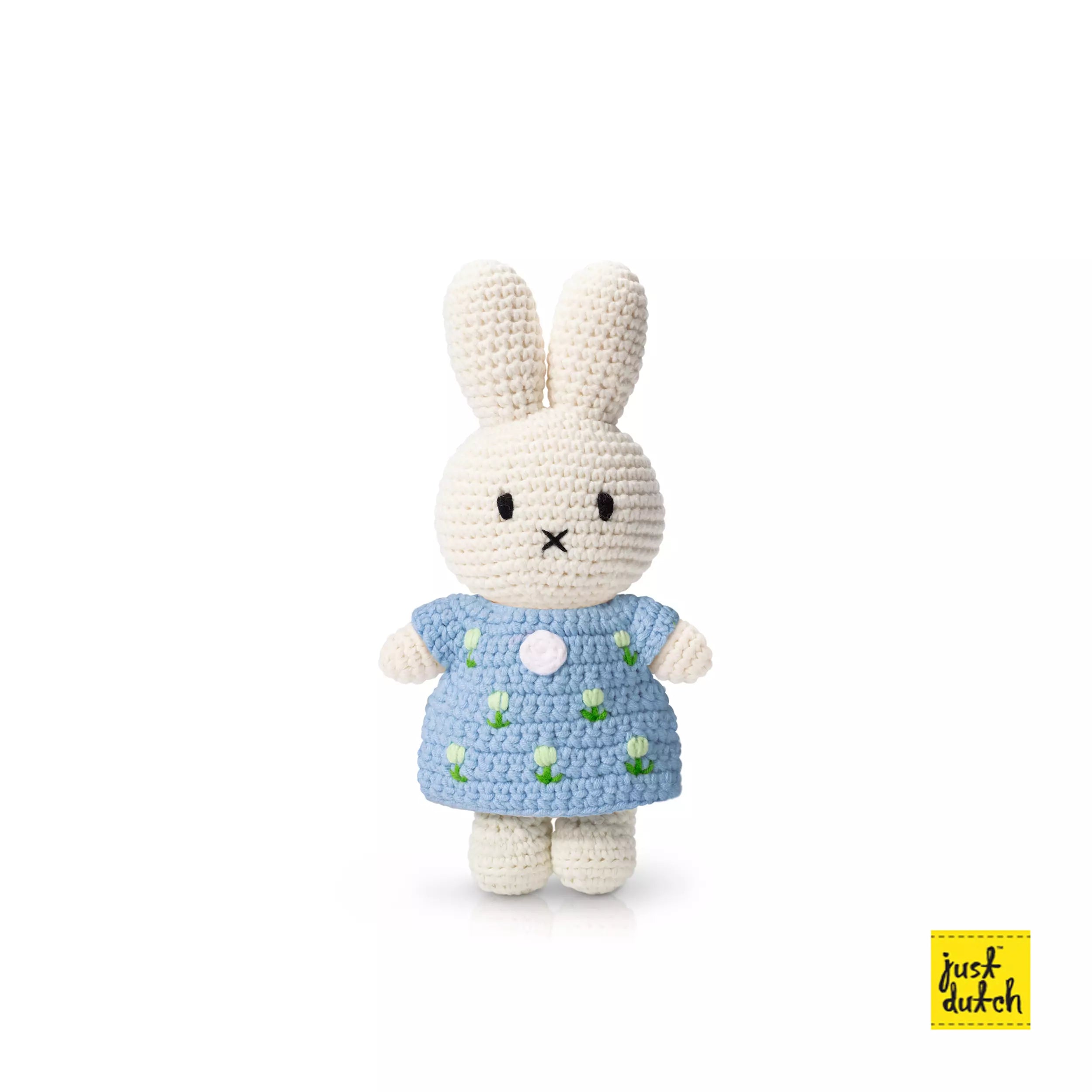 Just Dutch  - Miffy Handmade - Pastel Blue Tulip Dress