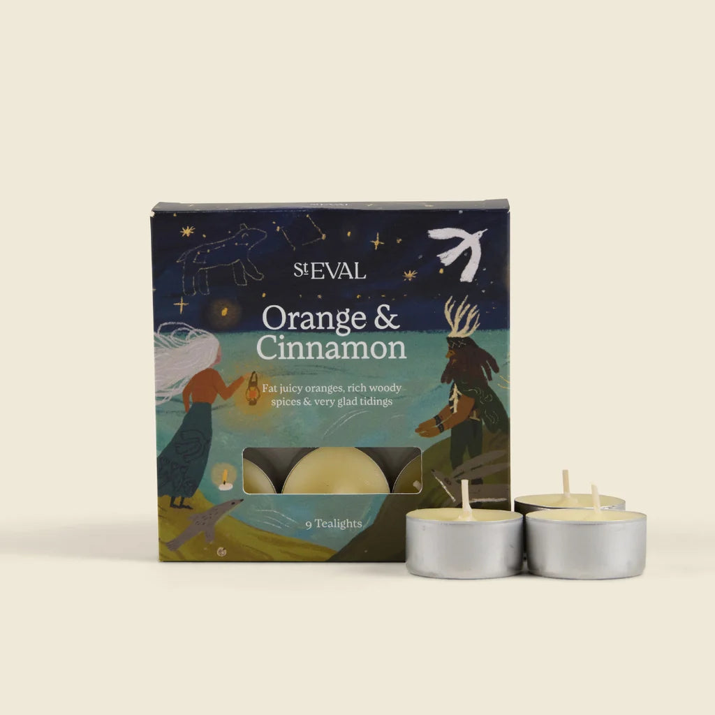 St Eval - Orange & Cinnamon Christmas Scented Tealights