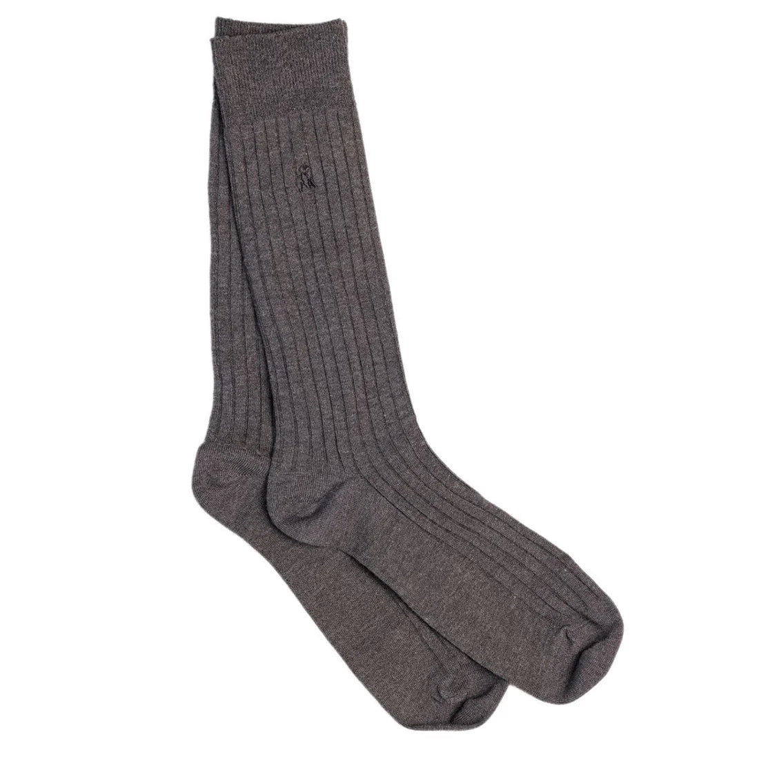 Swole Panda - Marl Grey Bamboo Socks