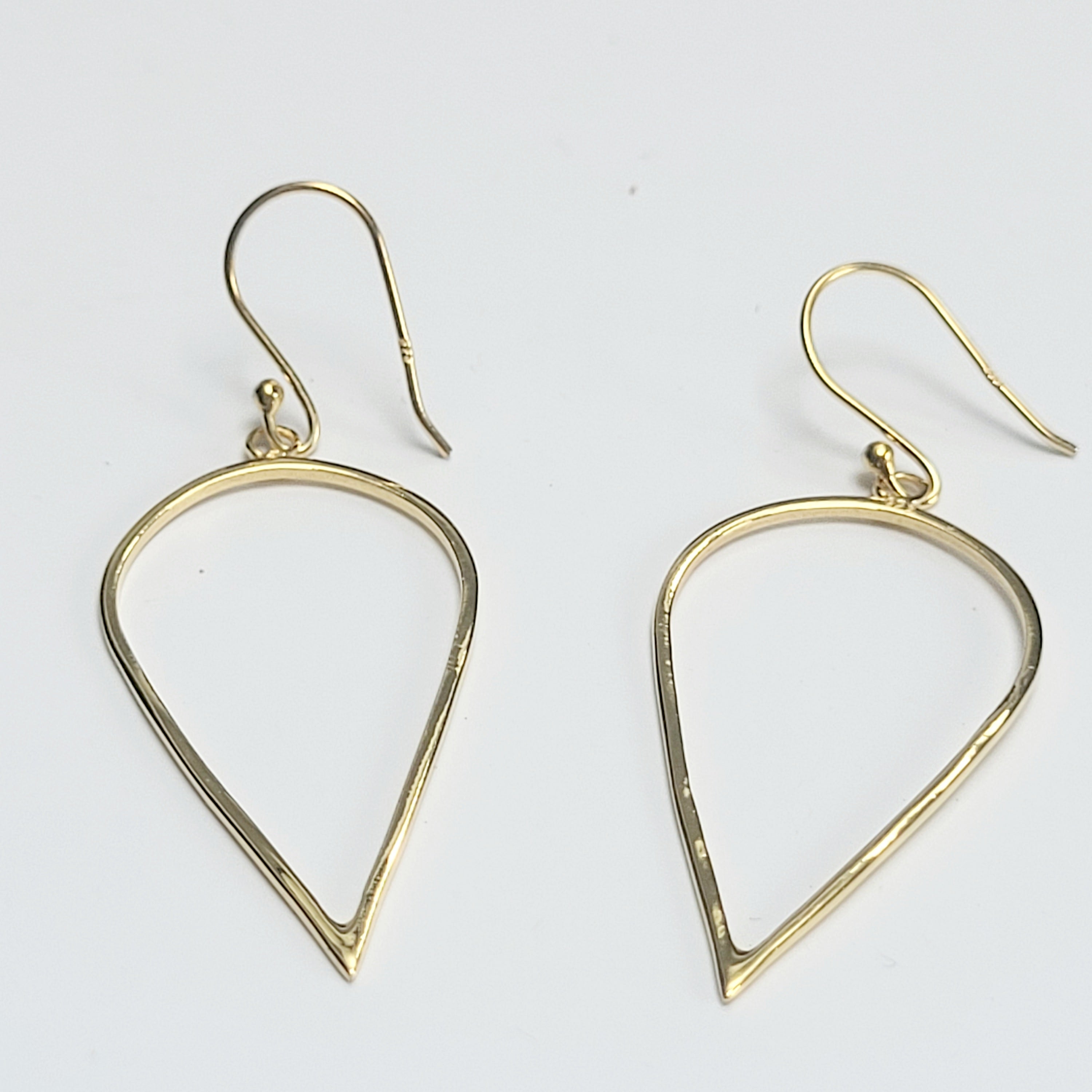Teardrop Earrings- Gold