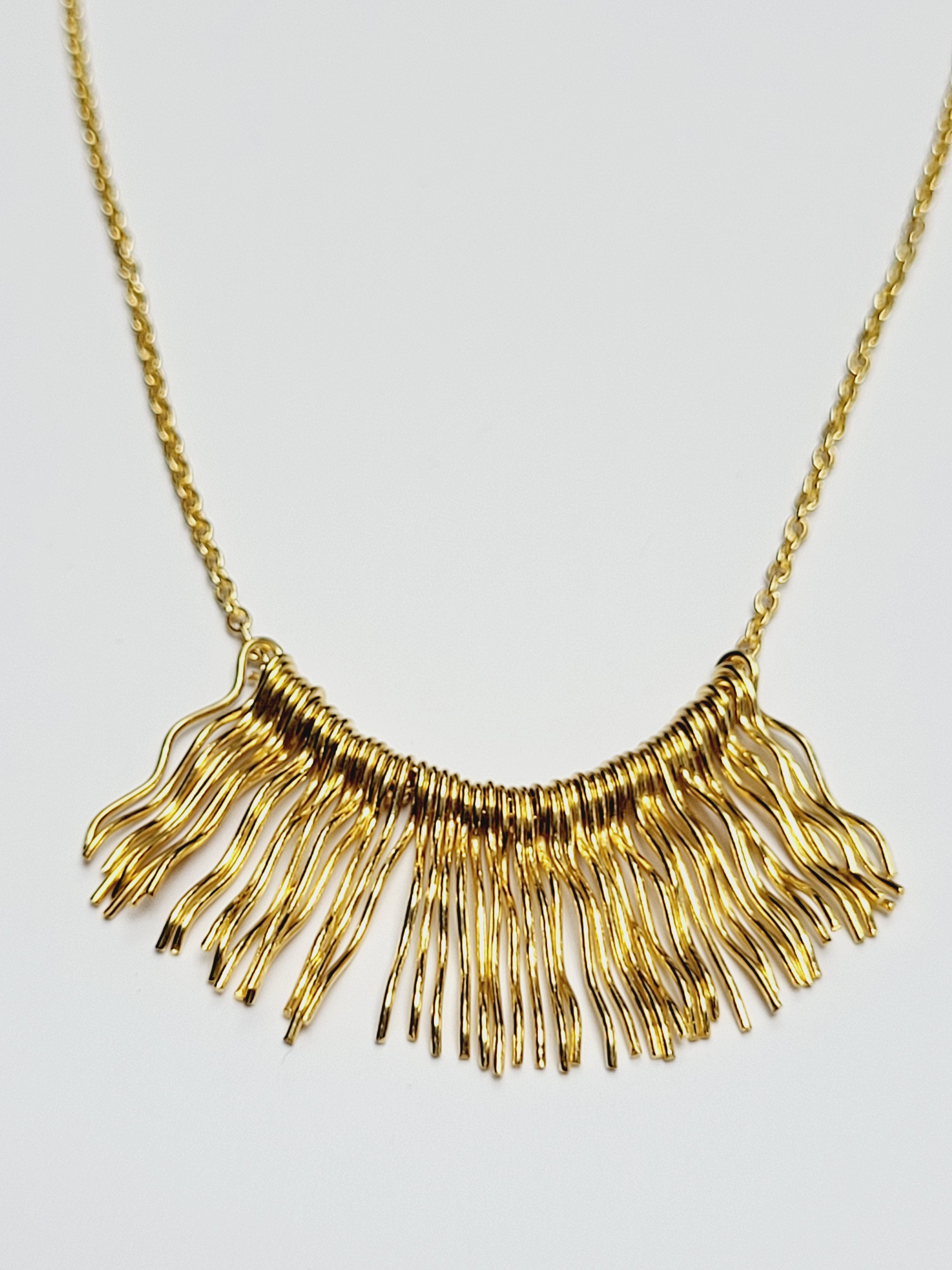 Wiggle Necklace - Gold