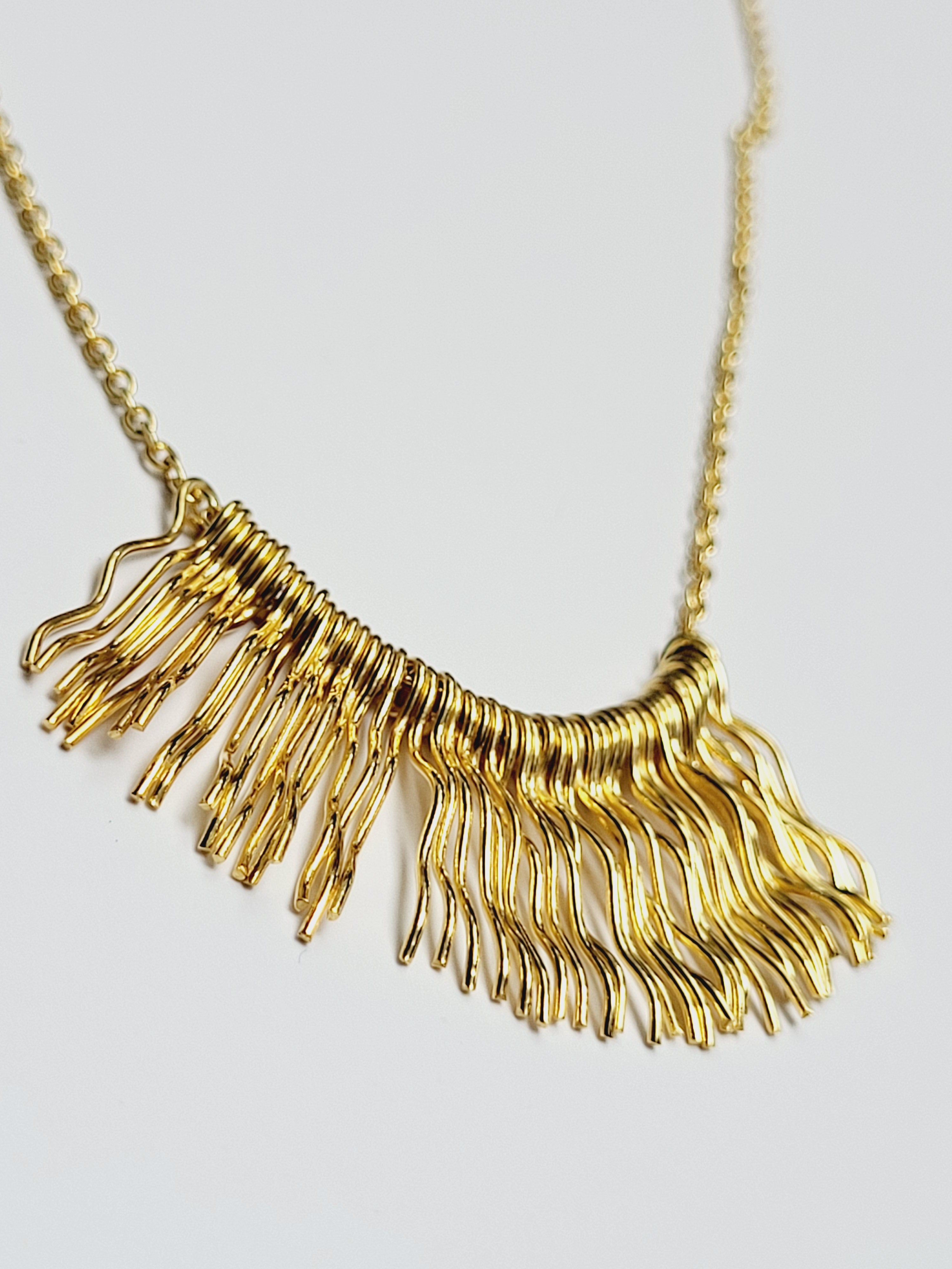 Wiggle Necklace - Gold