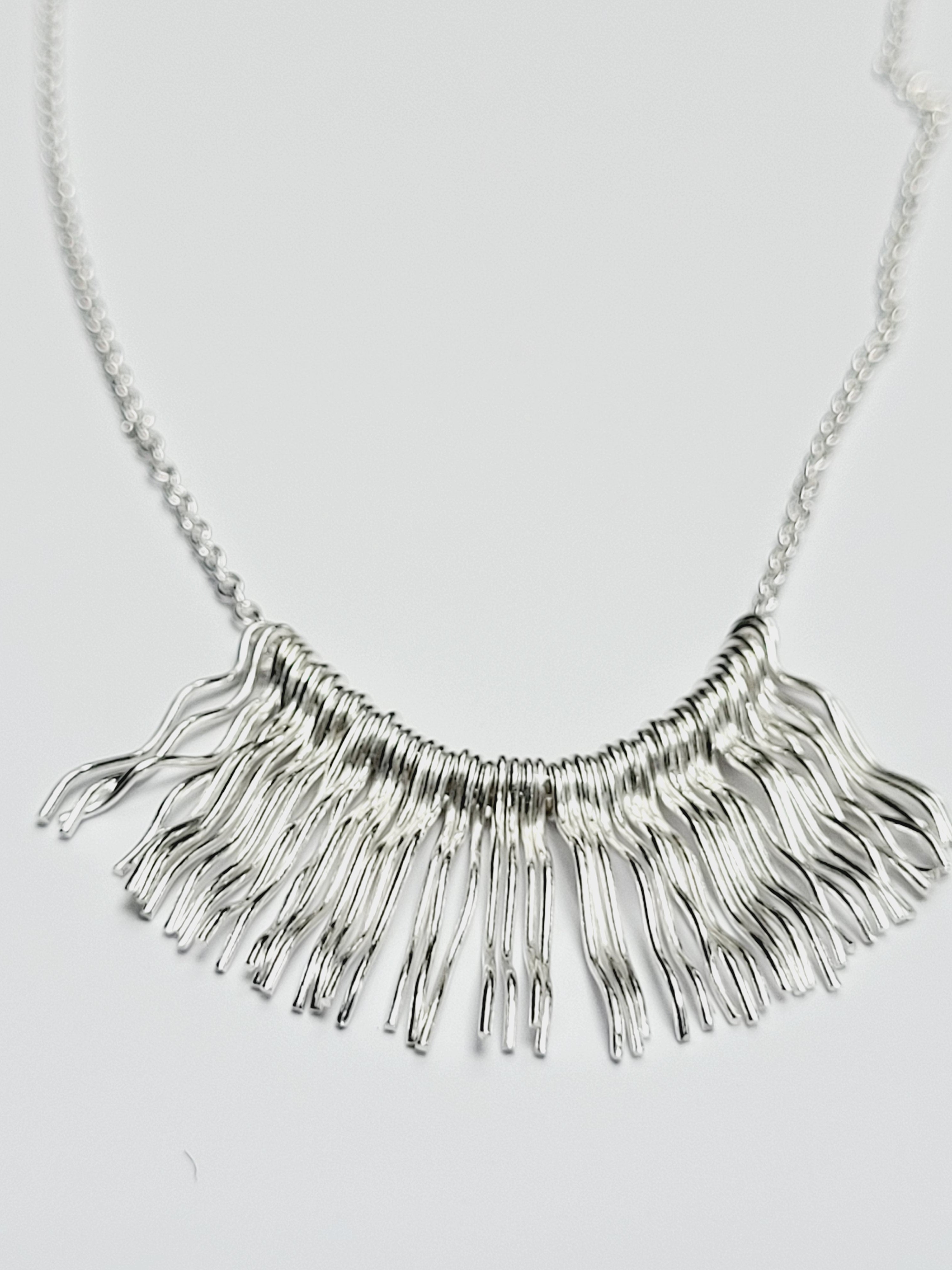 Wiggle Necklace - Sterling Silver