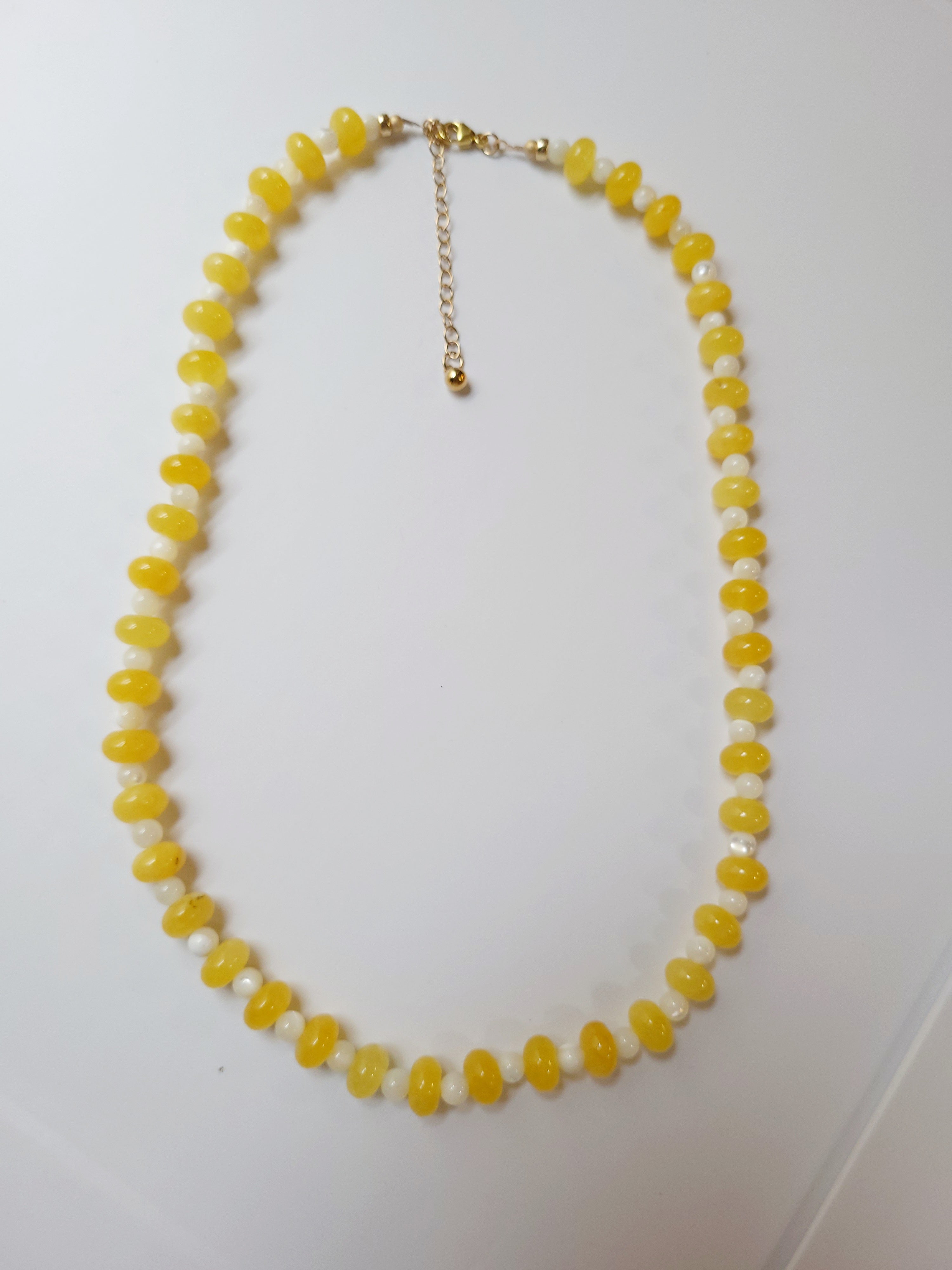 Honey Yellow Opal Necklace
