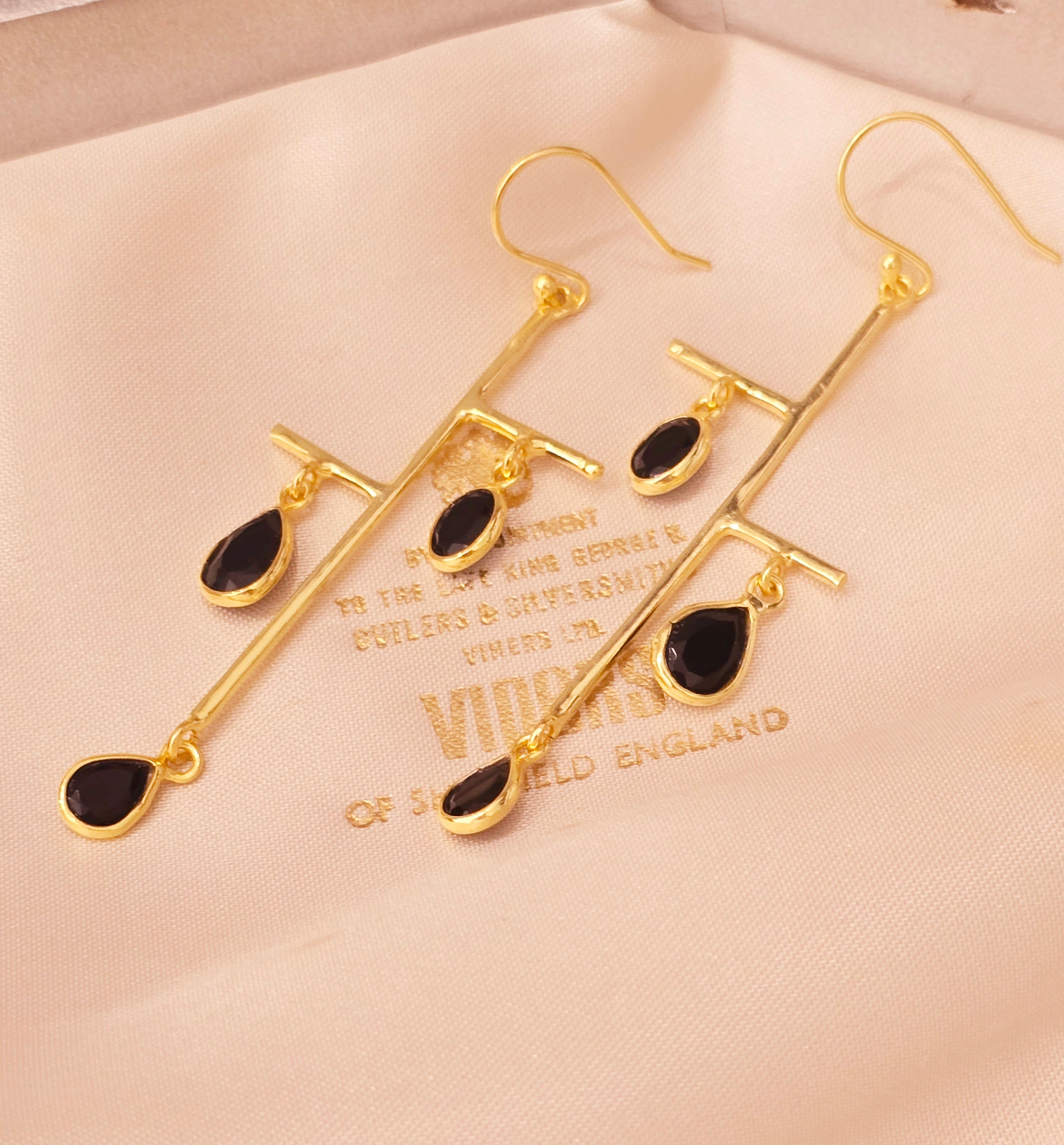 Farah Multi-drop Earrings - Various Colourways