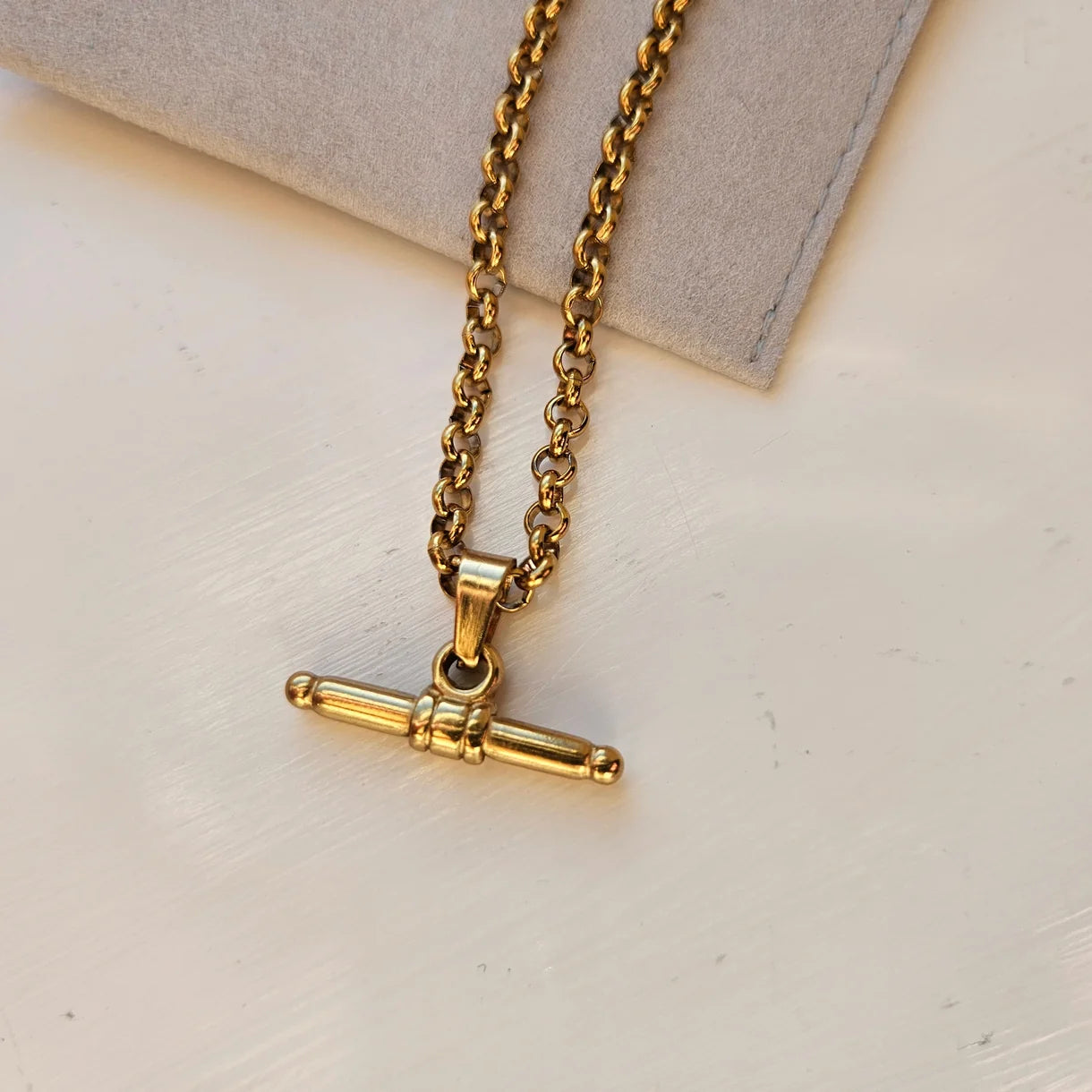 Vintage T-Bar Necklace