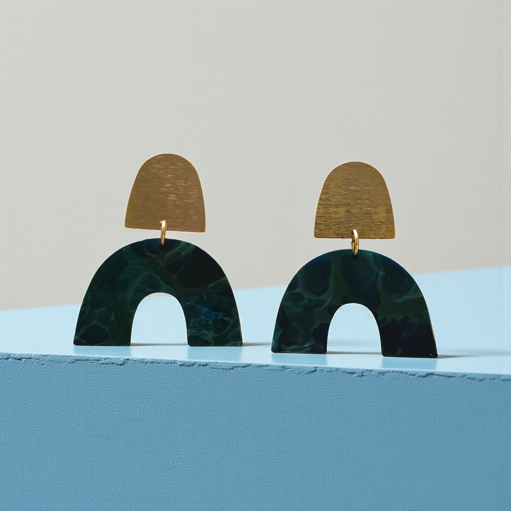 MOOCH London Arch Acrylic Earrings