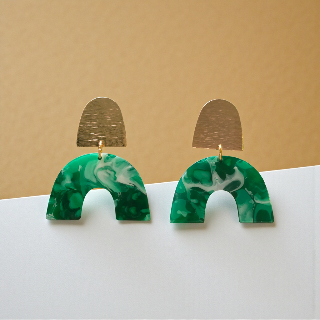 MOOCH London Arch Acrylic Earrings