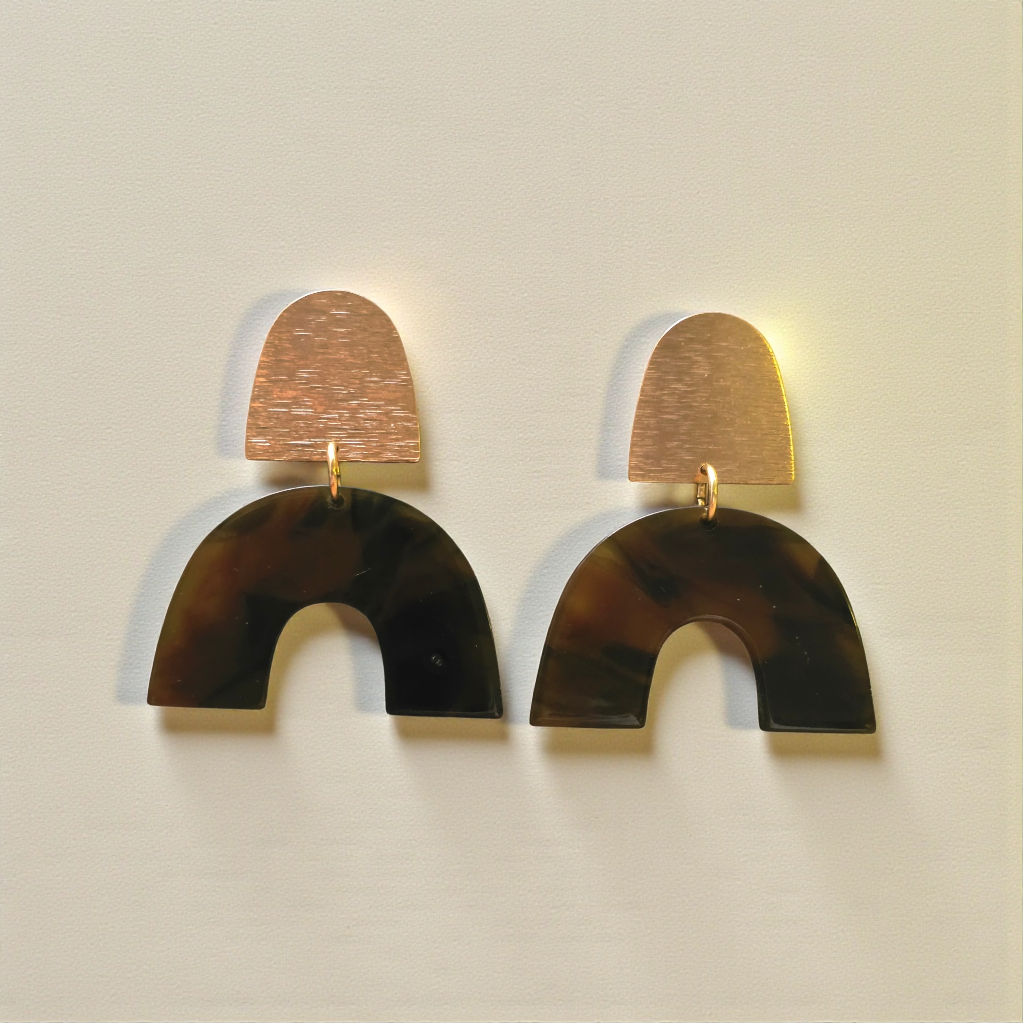 MOOCH London Arch Acrylic Earrings