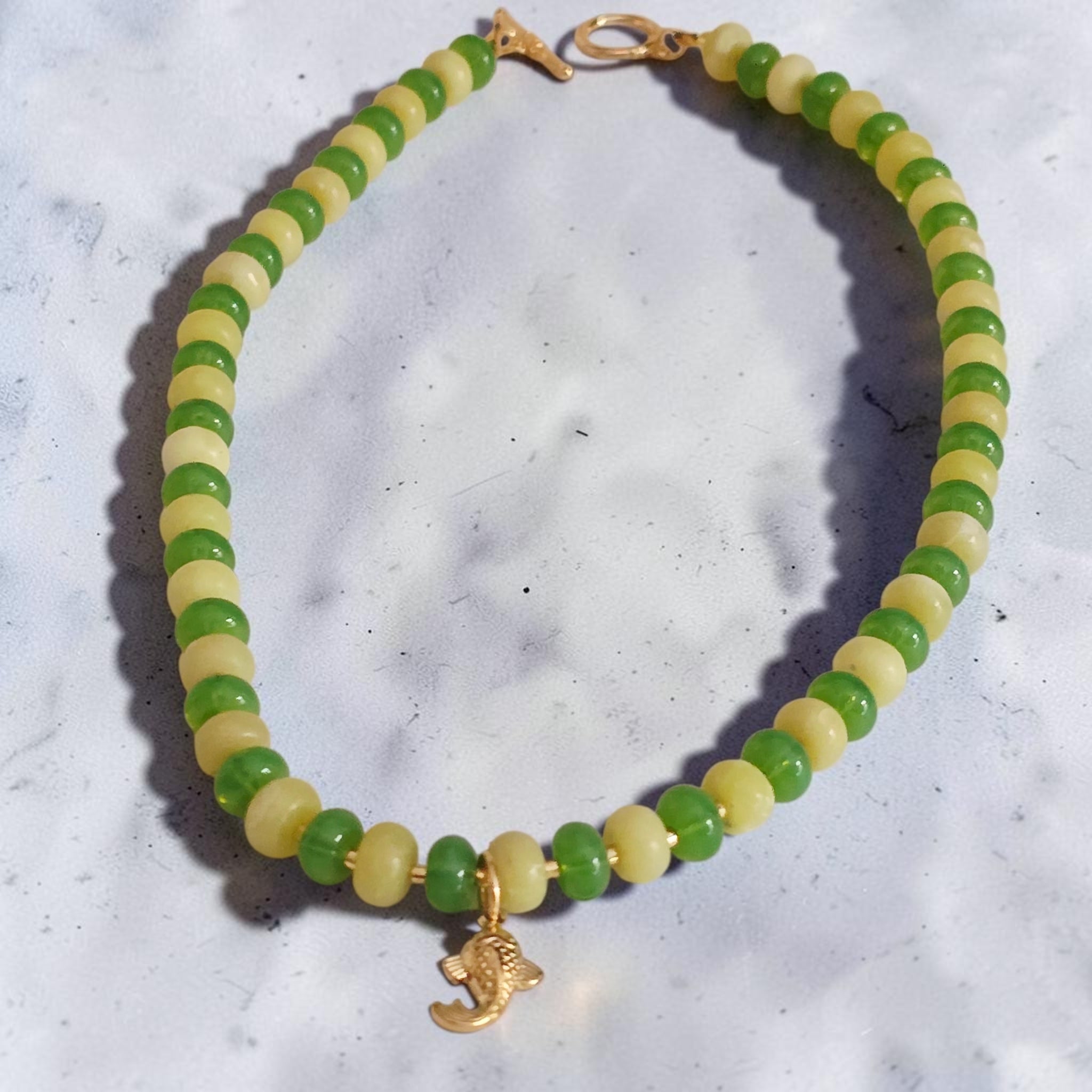 MOOCH London - Zesty Bright Necklace - Green