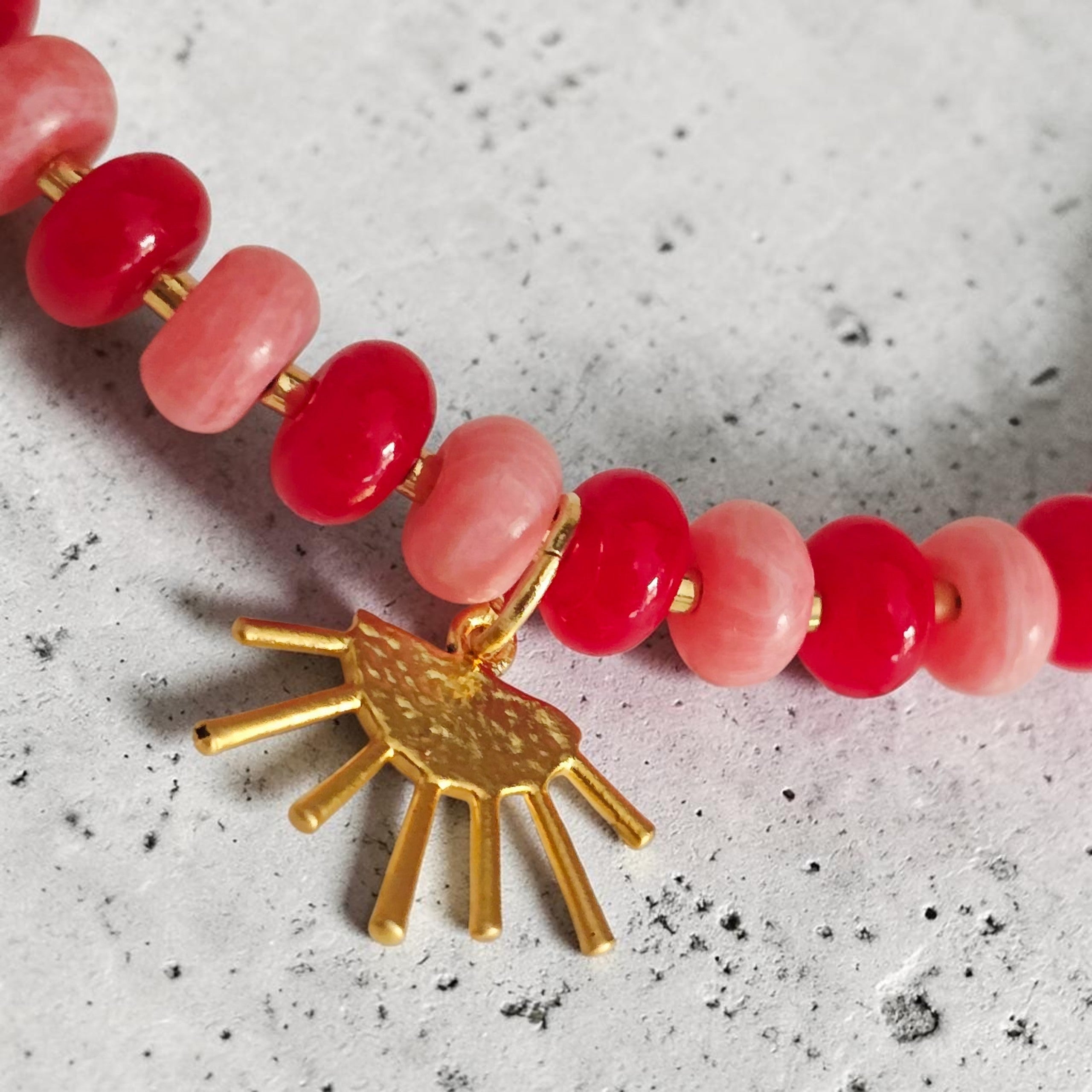 MOOCH London - Zesty Bright Necklace - Red