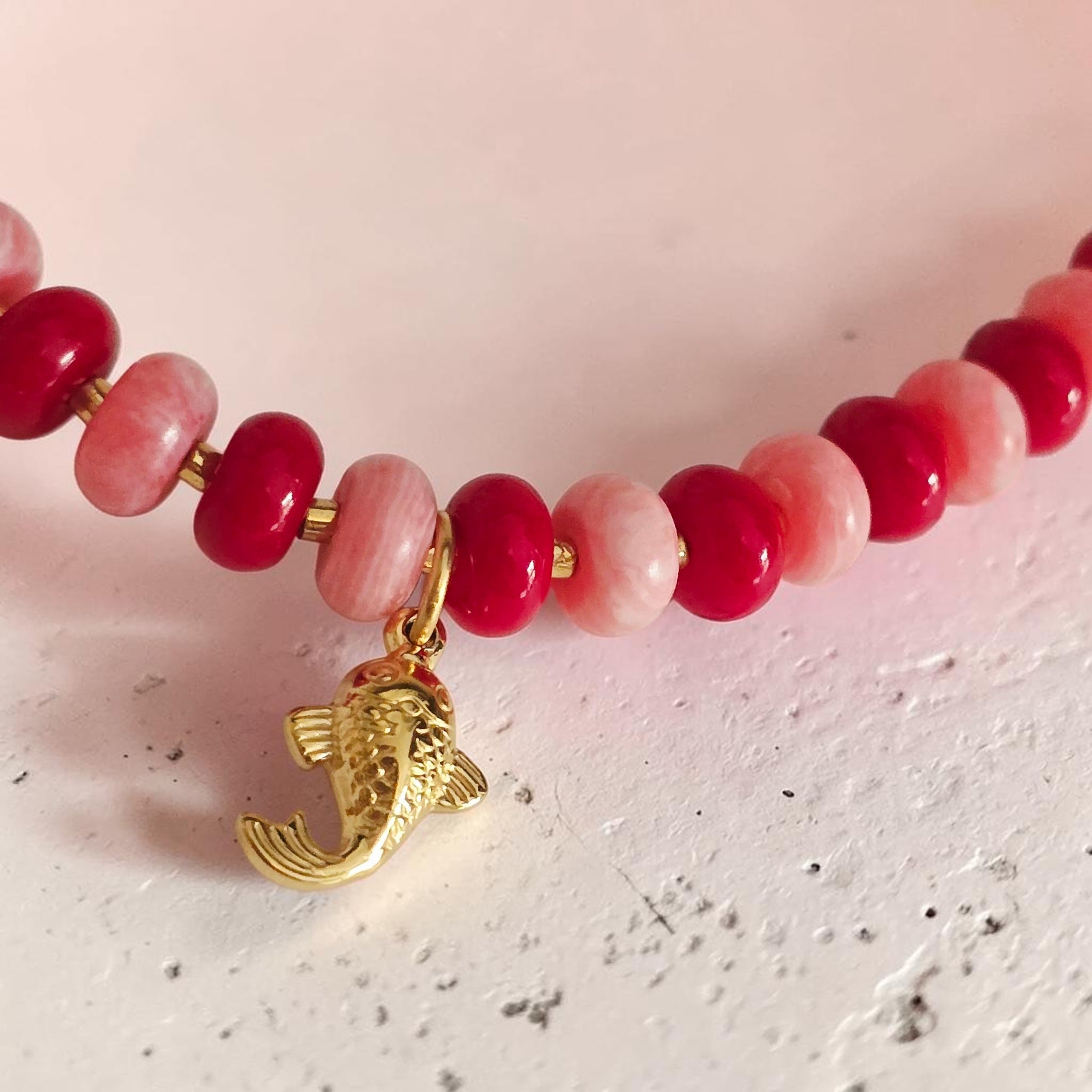 MOOCH London - Zesty Bright Necklace - Red