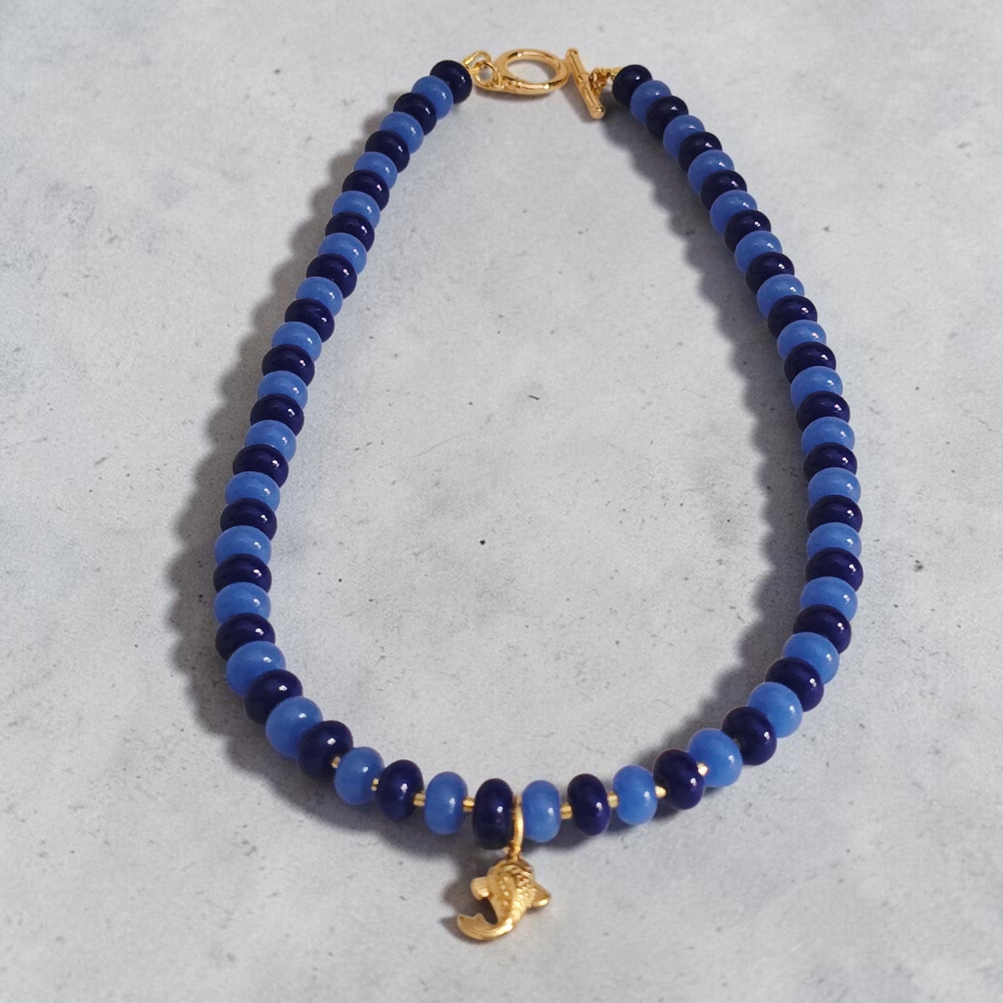 MOOCH London - Zesty Bright Necklace - Blue