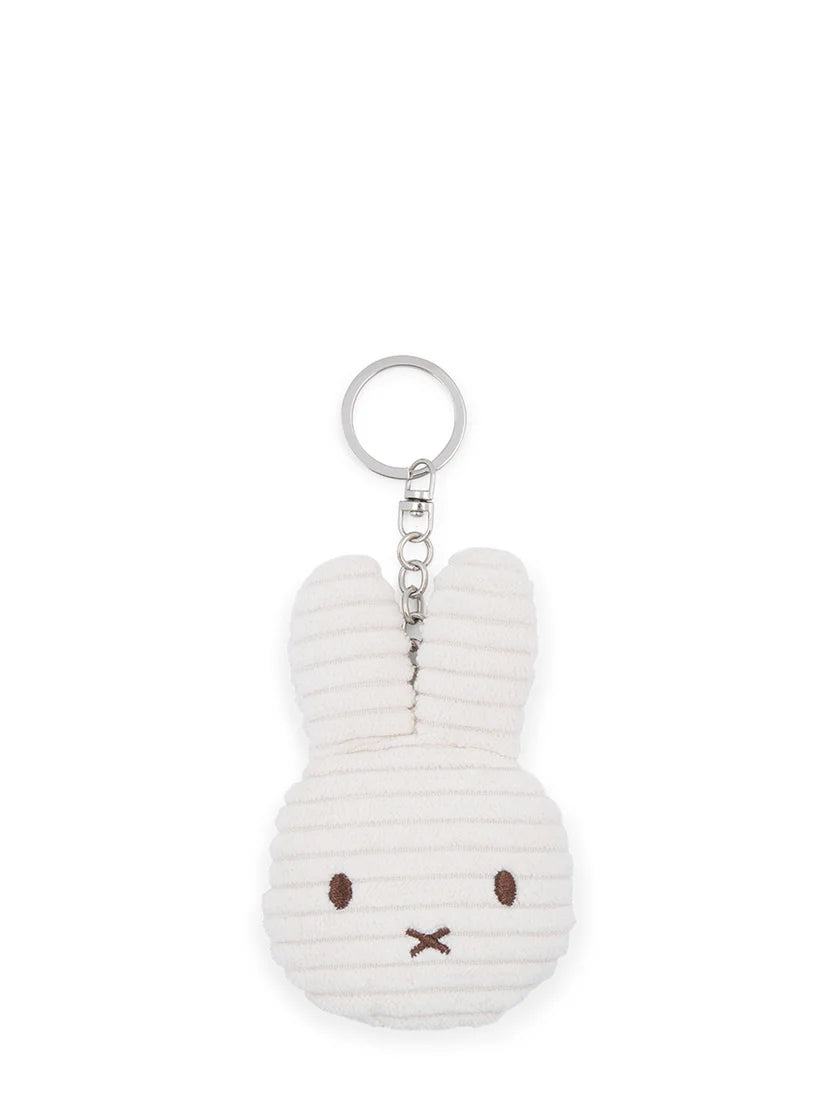 Miffy Corduroy Flat ECO Keyring - White