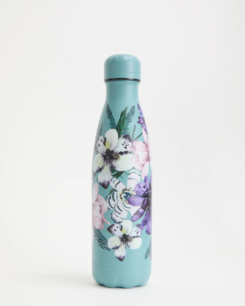 Chillys 500ml Bottle - Floral - Feathered