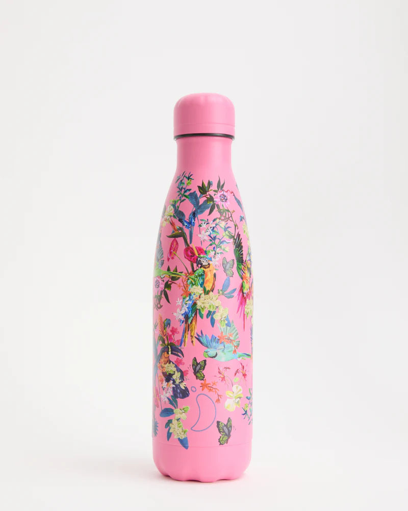 Chillys 500ml Bottle - Tropical - Macaw Madness