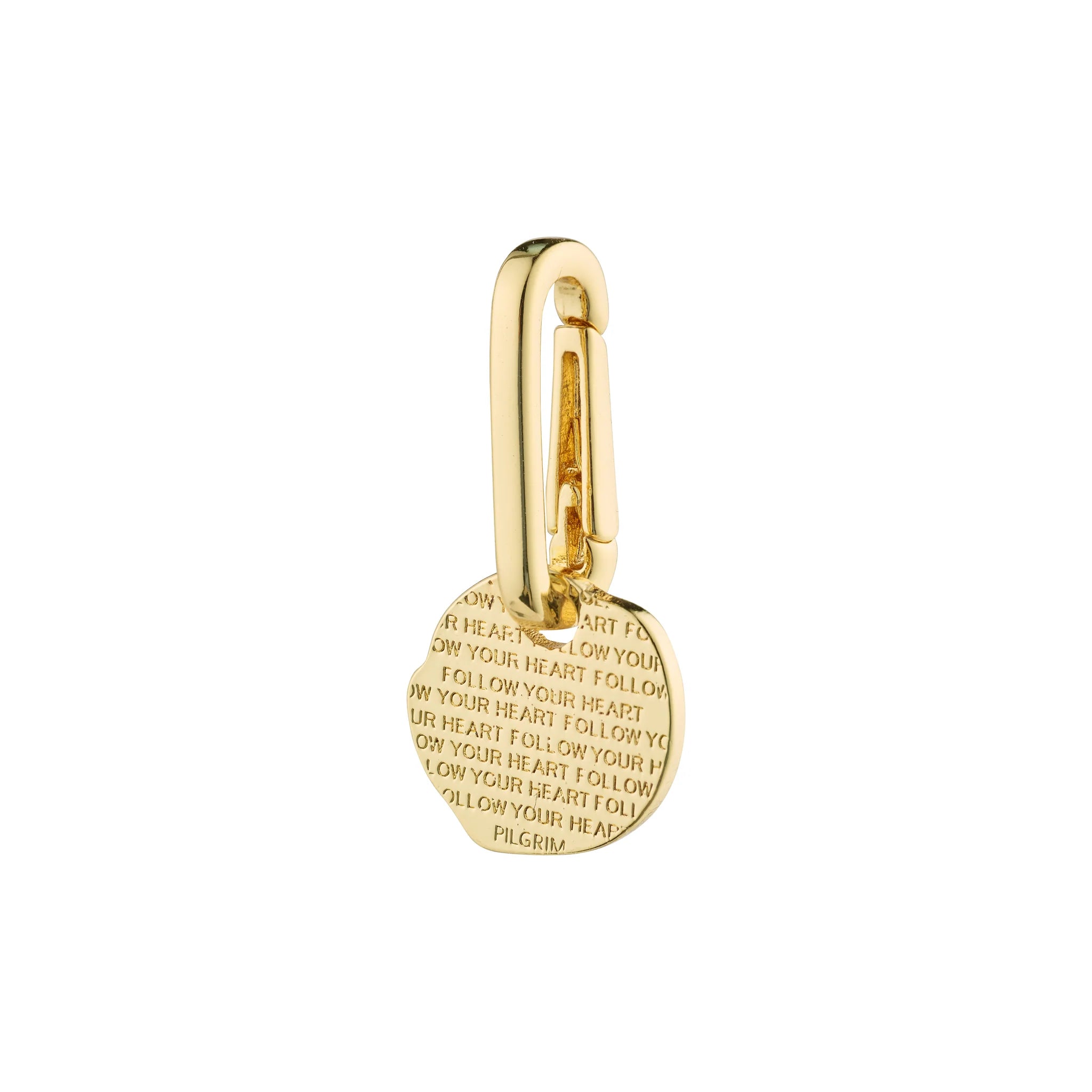 CHARM Coin pendant gold-plated