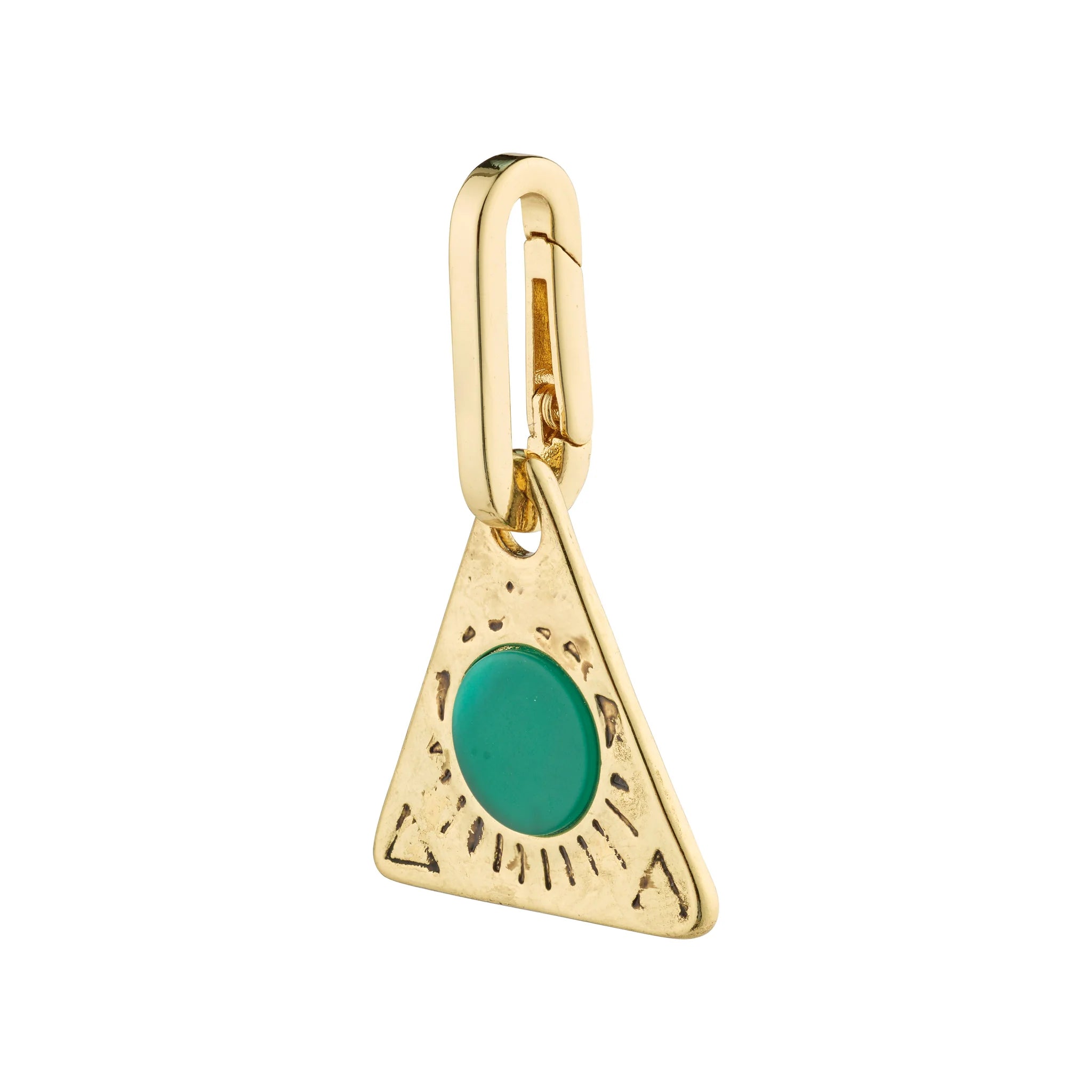 CHARM Triangle pendant gold-plated