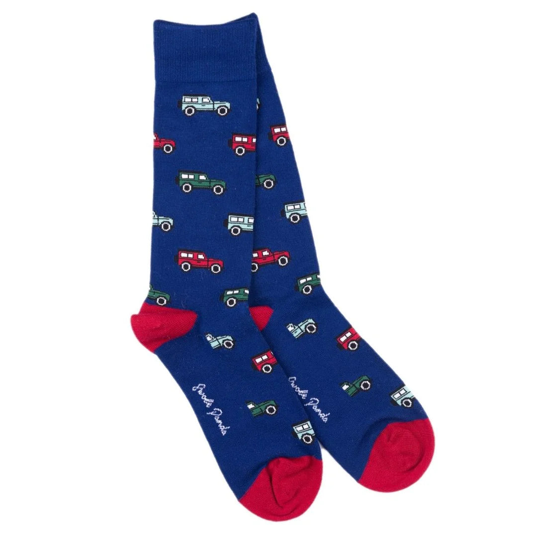 4x4 Off Roader -  Comfort Cuff Bamboo Socks