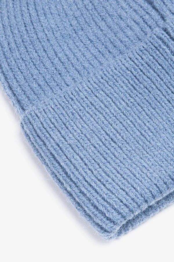 Noelle Denim Blue Beanie Hat