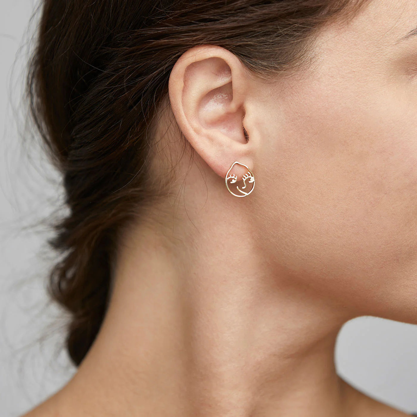 DEBRA earrings gold-plated