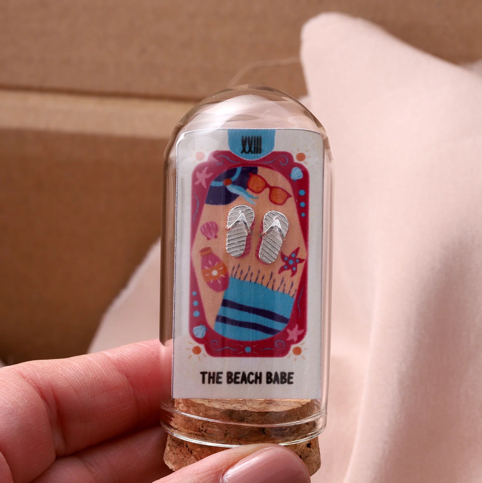 Attic - Flipflop Earrings - Silver