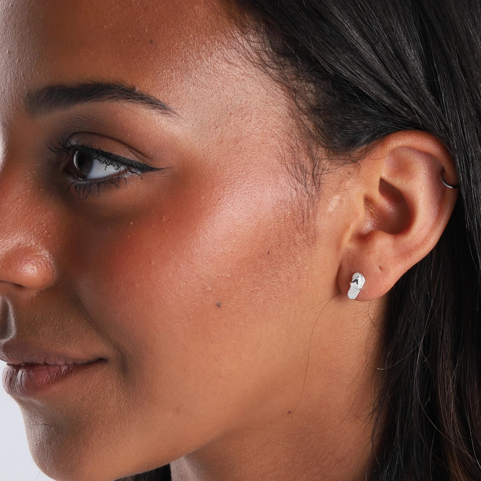 Attic - Flipflop Earrings - Silver