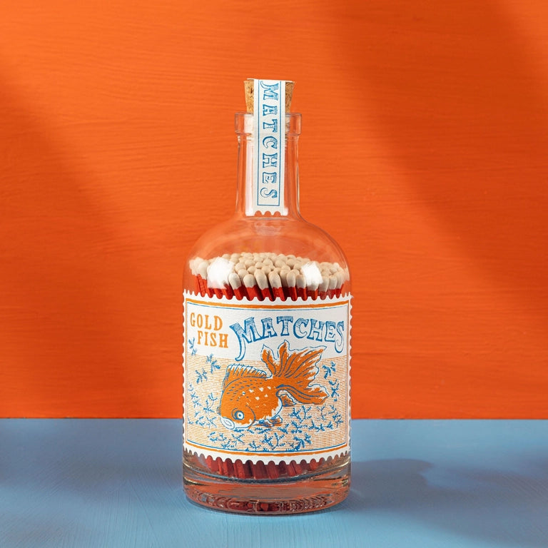 Archivist - Gold Fish - Match Bottle