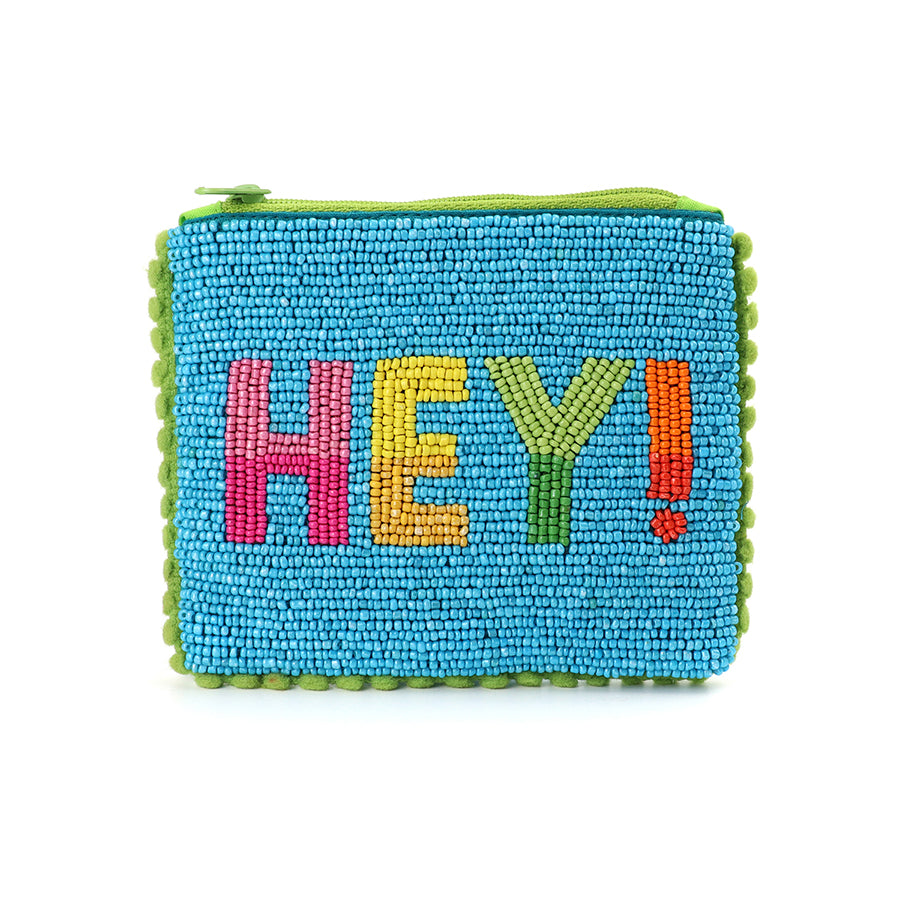HEY Beaded Holiday Purse