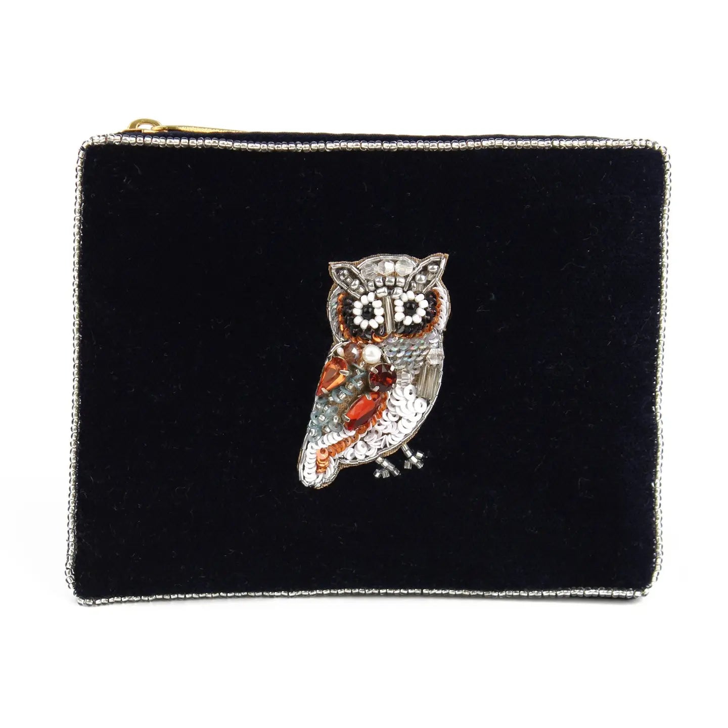 Velvet Owl - Small Pouch