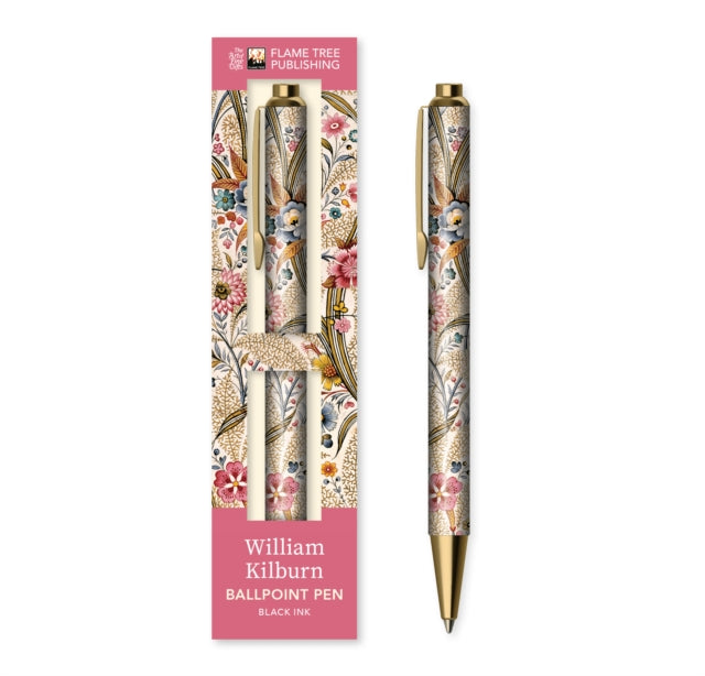 William Kilburn: Marble End Paper Boxed Ballpoint Pen