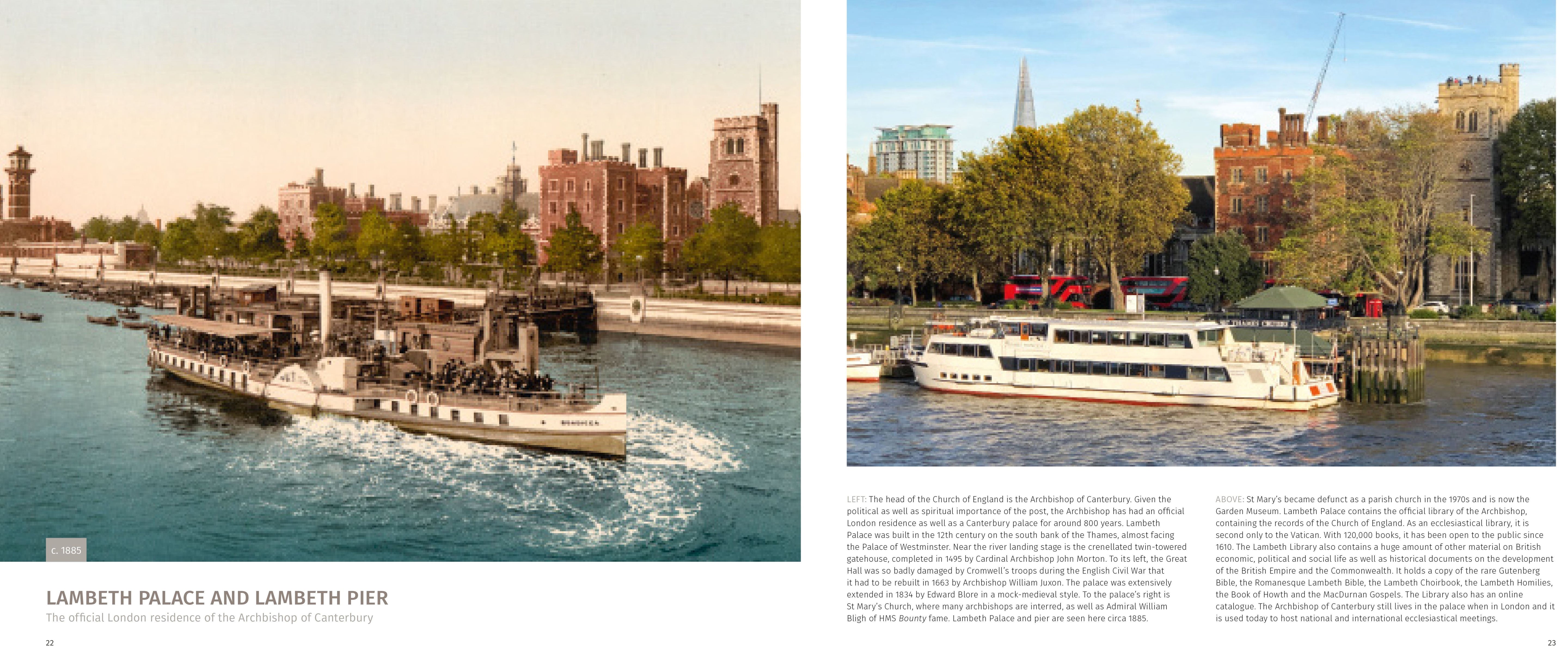 London - Then and Now - Book