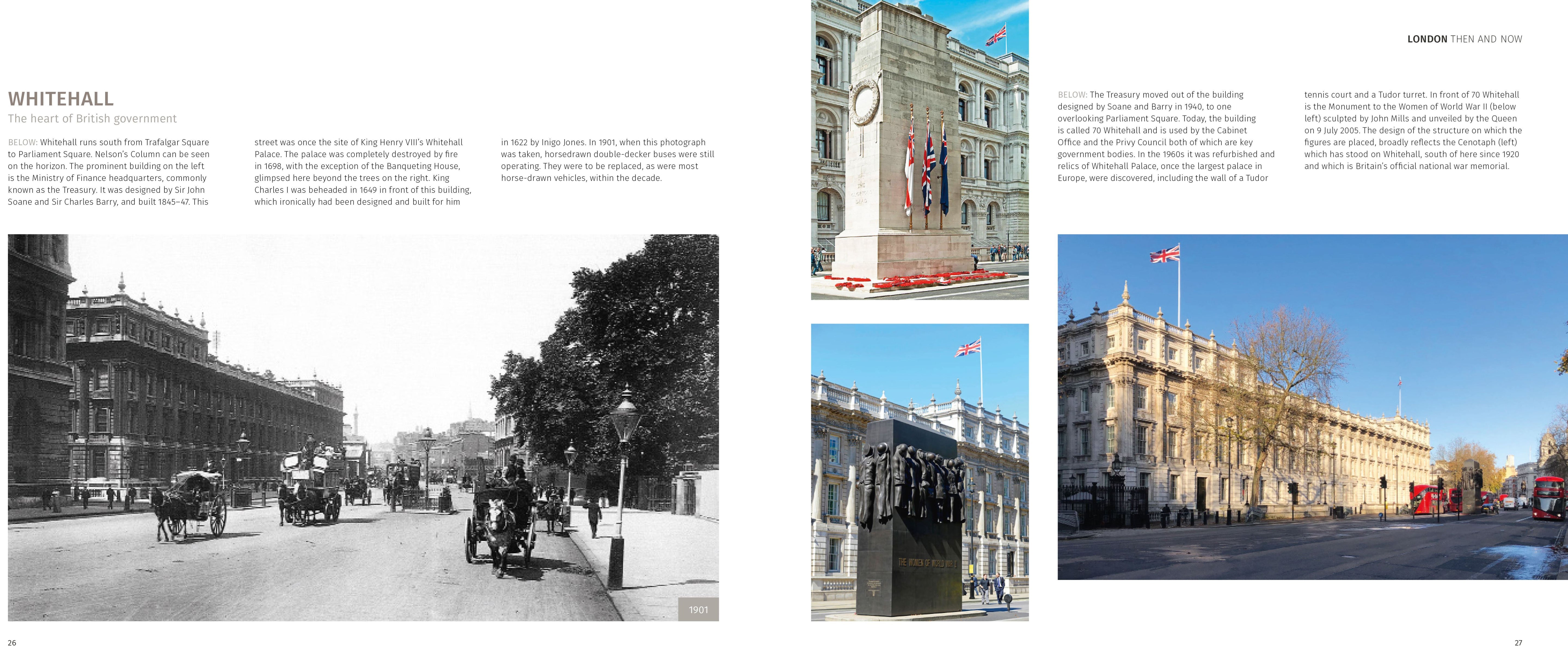 London - Then and Now - Book