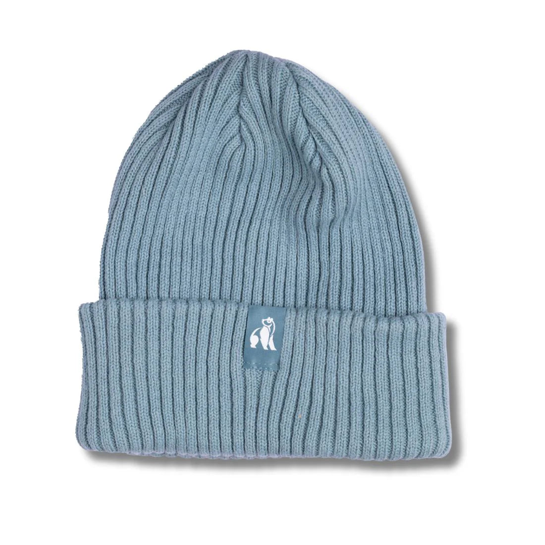 Swole Panda - Organic Cotton Beanie - Turquoise